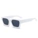 Simple Thick Frame Sunglasses, Trendy Box Foreign Trade Glasses, Personalized Cross-border Large Frame Sunglasses_viptrois.com