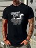 Funny Animal Skunk Lover Adorable Stinking Cute Short-Sleeve Unisex T-Shirt Fashion Summer Designer Clothes Top For Everyday Wear Versatile_viptrois.com
