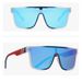 Counter Large Frame Colorful Unisex Real Film One-piece Outdoor Cycling Sunglasses UV Protection_viptrois.com
