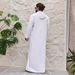 Men's Clothing Pocket Solid Color Hat Can Be Worn Outside Robe Thobe_viptrois.com