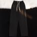 Drawstring Straight-Leg Jeans – Vintage Loose Fit Denim Pants With Wide Cuff & 90s Street Style_viptrois.com