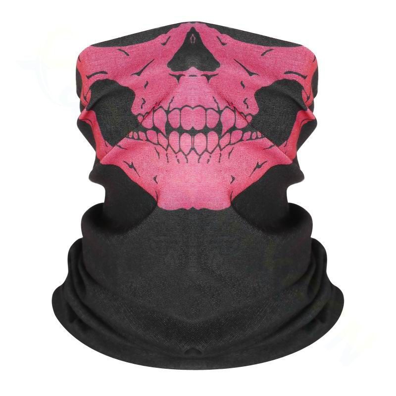Sports Face Masks Magic Headscarf Autumn And Winter Sun Protection Cycling Outdoor Face Scarf Versatile Dustproof Ghost Mask Skull Mask Head Cover_viptrois.com