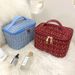 Women's Bags Celebrity Small Fragrance Style Cosmetic Bag Portable Large Capacity Portable Travel Wash Makeup Storage Bag Manufacturer Wholesale_viptrois.com
