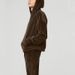 Men's Clothing Autumn plush sweatshirt two piece set men's new slim trend casual gold velvet fashion suit for men_viptrois.com