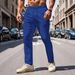 Men's Clothing Men's Trousers Light Luxury Summer Thin Men's Casual Pants Fashion Pants Slim Fit Casual_viptrois.com