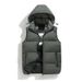 Men's Lightweight Graphene Cotton Vest, Slim Fit Winter Warm Sleeveless Jacket For Casual & Outdoor_viptrois.com