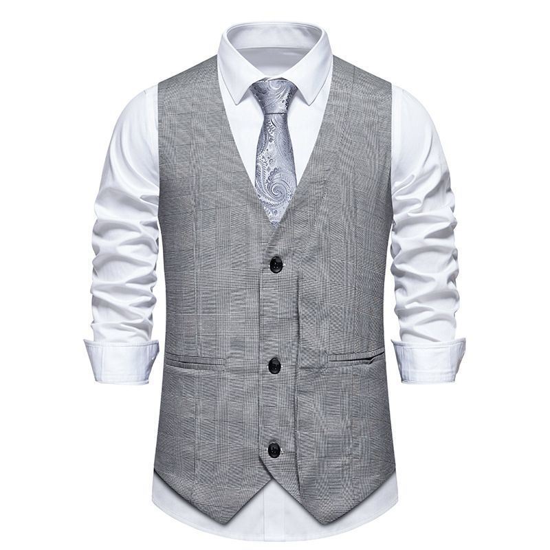 Men's Thousand Birds Suit Vest Vest Vest M106_viptrois.com