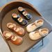 Children's Retro Leather Shoes, Small And Medium Children's Velcro Single Shoes, 2022 Spring New Girls' Princess Shoes, Black Children's Shoes Trend_viptrois.com