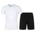 Summer Men's Short Sleeve Set Casual Versatile Breathable T-Shirt Sports Shorts Style_viptrois.com