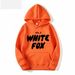 Unisex Letter Autumn Winter Fleece Casual Sports Hoodie Long Sleeve Sweatshirt_viptrois.com