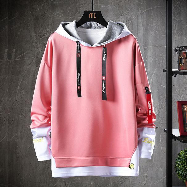 Men's Clothing New Spring And Autumn Round Neck Trendy Sweatshirt Men's Long Sleeved Hoodie Printed Logo Group Clothing_viptrois.com