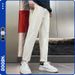 Men's Clothing Men's CleanFit Dress Pants Slim Fit Lightweight Breathable Office Casual Trousers With Belt Comfortable Stretch_viptrois.com