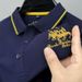 Men's Premium Embroidered Polo Shirt - Breathable Short Sleeve Casual T-Shirt For Summer - Classic Fit & Stylish Design_viptrois.com