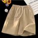 Unisex Quick-Dry Embroidered Casual Shorts 5 Inch Versatile Athletic Summer Activewear_viptrois.com