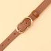New fashionable and versatile women's belt, high-end alloy pin buckle imitation leather belt, women's decorative jeans thin belt_viptrois.com