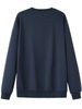 Autumn And Winter Men's Long Sleeved Round Neck Black Top Loose Casual Hoodie Hooded Hoodie_viptrois.com