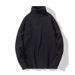 Men's Sweater Autumn And Winter High Neck Pit Striped Sweater Slim Fit Base Pullover Knitted Sweater_viptrois.com