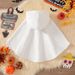 Cross Border Children's Clothing Halloween Children's Plush Cloak Autumn And Winter Style Furry Smiley Hooded Shawl Holiday Costume_viptrois.com