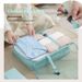 Diagonal Travel Storage Bag Thickened Waterproof Luggage Compartment Clothing Sorting and Storage Bag Seven Piece Set Suitable for Business Trips_viptrois.com