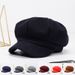 Autumn Winter New Women's Octagonal Casual Fashion Beret Spring Outdoor Newsboy Cap Student Artist Hat_viptrois.com