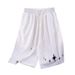 Men's Clothing Loose Breathable Straight Pants Versatile Comfortable Waffle Shorts Casual Sports Five Points Casual Pants_viptrois.com