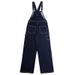 Man's clothing Cargo overalls men's vintage striped denim jumpsuit khaki_viptrois.com