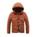 Rib Clothes, Cotton-padded Clothes, Men's Removable Hats, Slim-fitting Piled Thickened Tops, Jackets._viptrois.com