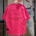 Men's Clothing New Heavy Embroidery Letter Round Neck Short Sleeve Men's Trendy Brand Loose Versatile Breathable Swallowtail T Shirt Bottoming Shirt_viptrois.com