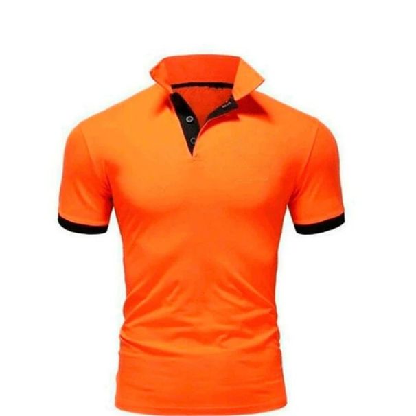 New Summer Stritching Men's Shorts Sleeve Polo S-5XL Men Tee Shirt_viptrois.com