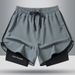 Lightweight Men's Swim Shorts, 2026 Summer Basketball Sports Running Casual Loose-fit Mid-length Beach Shorts_viptrois.com