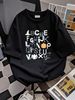 ABC Shirt Toddler Boys Girls Back To School Tshirt Cute First Day Of School Gifts Alphabet Tee Tops Print Round Neck Short Sleeve Female Slightly Fashion Stylish Women Top Graphic Tees T-Shirt For Women Casual Comfortable Women Graphic Versatile_viptrois.com