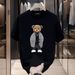 Cotton Short Sleeved T-shirt Casual Trend And Women's Summer Ins Round Neck Top Trendy Versatile Men's Half Sleeve_viptrois.com