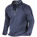 Pure 2025 Spring Autumn European And American Men's Fashion Export Independent Station T-Shirt Outdoor Zipper Pocket_viptrois.com