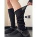 Ballet Style Bow Jk Lolita Socks Women's Over The Knee White Calf Socks Pure Desire Pile Socks Summer Boneless Socks_viptrois.com