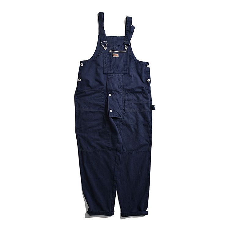 Men's Clothing Workwear Overalls Multi Pocket Jumpsuit Loose Work Pants_viptrois.com