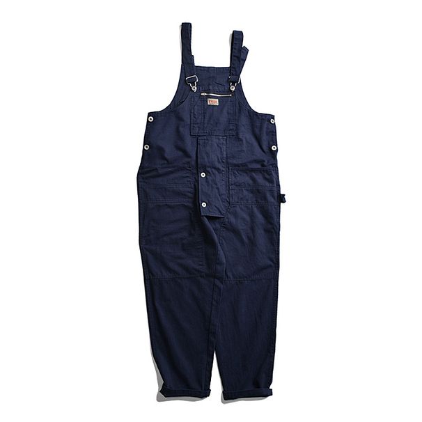 Men's Clothing Workwear Overalls Multi Pocket Jumpsuit Loose Work Pants_viptrois.com