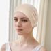 Muslim hat Modal mercerized cotton elastic elastic tie cap with adjustable turana chemo cap_viptrois.com