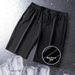 Men's Summer Thin Ice Silk Loose Fit Casual Beach Shorts Plus Size Stretch Fitness Sports Pants For Running_viptrois.com