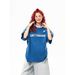 Men's Short-sleeve T-shirt For Summer, High Street Style, Color-blocking, Oversized, Trendy, Loose And Casual_viptrois.com