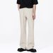 Men's Clothing Autumn Korean Style Drapey Flared Trousers For Men, Deconstructed Design, High End Cleanfit Loose Mopping Suit Trousers For Men_viptrois.com