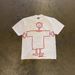 250gsm Heavyweight Cotton T-Shirt | Oversized Fit With Minimalist Line Art Print | Unisex Streetwear Essential_viptrois.com