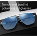 New Square Frame For Driver Driving Sunglasses Spring Temple UV Protection Glasses Men 2106_viptrois.com