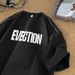 2025 Summer New Fashion Garden Collar Ice Silk T-Shirt Men's Loose Large Zipper Design Five Quarter Short Sleeve Top_viptrois.com