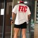 Fitness T-shirt Sportswear For Men Cotton Round Neck Black White Summer Style Sweat Absorbing And Breathable Short_viptrois.com