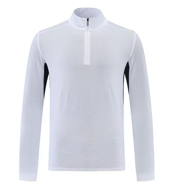 Men's Clothing Dark Pattern Quick-Drying Clothes Long-Sleeved T-Shirt Stand-Up Collar Polo Fitness Sports Running Breathable Tide_viptrois.com