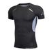 Men's Clothing Quick Drying Sports Tights Sweat Absorbing Stretch Fitness Clothes Short Sleeved Basketball Training Tights_viptrois.com