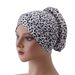Floral & Leopard Print Chemo Cap – Soft Cotton Turban With Back Bun For Women Fashion Trends Hot-selling_viptrois.com