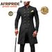 Men's clothing African men slim two piece set_viptrois.com