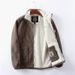 Fleece And Thickened Double-sided Fleece Jacket For Men, Warm In Autumn And Winter, Casual Loose Large-size Jacket._viptrois.com
