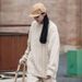 Fried Dough Twists Long Sleeve Sweater Thickened Loose Round Neck Sweater_viptrois.com